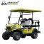 Affordable 4-seat electric golf cart club car