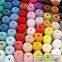 Various Colored Hand Knitting Cotton Milk Yarn