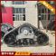 Customized track chassis for heavy-duty anti sinking vehicles