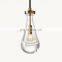 Hotel home bedside nordic luxury modern glass ball chandeliers pendant lights