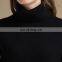 Hot Selling Women Long Sleeve Turtleneck Cashmere Wool Blend Jacquard Sweater India