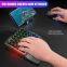 35 Keys One Single Hand Gaming Keyboard USB Wired PC Gaming Keypad Gamer Rainbow Light Keyboard