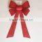 celebration glitter and matte ribbon tie bows and butterfly ribbon bows, handmade ribbon bows