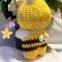 LABUBU CROCHET CLOTHING ACCESSORIES BEE