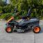 Riding electric weeding machine