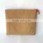 2016 Zipper File Envelope Tablet Computer Bag Kraft Paper Bag With Handle