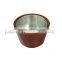 Handmade wooden round ice bucket with handle                        
                                                Quality Choice