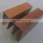 Promotional price top quality wood finish U shape ceiling aluminum profile for hot sale