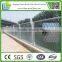 Used black Galvanized/pvc temporary construction chain link fence for sale factory