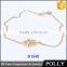 Factory custom fashion 925 sterling silver bracelet and bangle with AAA CZ shine plates