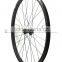 27.5er offset MTB carbon beadless wheelset 650B hookless AM racing wheels