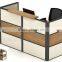Modern salon reception table design 2 person reception desk (SZ-RTB030-1)