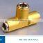 Brass pneumatic air elbow fittings brass push in fittings copper quick fitting