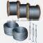 6x19W+IWS / 7X19W - 4.0mm galvanized steel wire rope for winch.