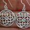 Celtic Knot Silver Earrings, ep216