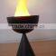 flame fire decorative table silk craft Lamp(h:27CM ,diameter:20CM)