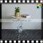 Modern Elegant Clear acrylic base and round marble top coffee table