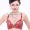 2015 Smooth and flawless flower printing womens hot sex bra images Free Sample Push Up Plus Size Bra Cup