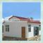 prefab cottage/villa with sandwich panel and light steel frame, simple style, attractive shape