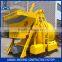 Rotating Drum Type and Self Loading JZM750 mobile electric concrete mixer