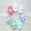 Rugger Headbands Chiffon Flower , Fabric Flower For Girl Dress , Shabby Chiffon Flowers