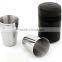 10OZ Hot promotional leather covered gift wholesale hip flask