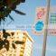 Beautiful Anti UV Weather Resistant Street Pole Advertising Banner