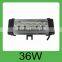 36w High Power DC10-30V 3240LM Led Light Bar