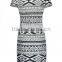  Express Summer Boho Ladies Mini Bodycon Dess With Print