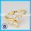 Cheap wholesale wedding zircon sexy ladies finger gold ring design