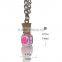 DIY glass bottle necklace pendant making