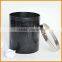 High-grade leather paint trash barrels creative fashion storage cylinder housing peel European household trash