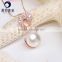 aaa round pearl pendant freshwater swan shape 10mm lovely design for wholesale price