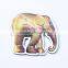 2016 latest custom souvenir elephant design epoxy resin fridge magnet