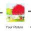 Hot sale high quality digital printing customize photo frame digital with photos