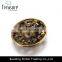 2015 latest wholesale famous brand imitation best price and high quality oil picture and cooper brooch
