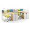 Flexible Combination wooden office table for 4 peason