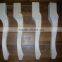 Unfinished pine dining table legs