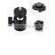 JGJ OEM Tripod Mini Ball Head for DSLR Camera Camcorder Light Bracket Swivel 1/4" Screw