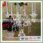 Antique Clear Candle Holder 3 Arms/5 Arms Crystal Candelabra With Hanging Crystals For Wedding Centerpiece                        
                                                                Most Popular