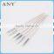 ANY 6Pcs Set Pearl White Wood Handle Micropaint Nail Art Nail Brush Asian Nail Supply