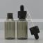 best price 30ml black PET dropper bottle with glass dropper for e liquid