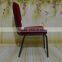 Strong Hot Sale Good Quality Luxury Stackable Church Chairs With Basket and Paper Bag