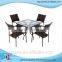 aluminum rattan garden chair