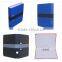 high quality ring binder lever arch file folder, PU leather file folder