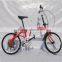 Handlebar stem folding bicycle folding bike with good pedals and frame