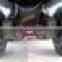 Three axles flatbed 20ft and 40ft container carrier transport semi trailer