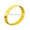 OEM design silicone charm bracelet
