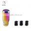 High Quality universal Neo chrome Aluminum Five Six Speed Shift Racing car Gear Lever Knobs                        
                                                Quality Choice