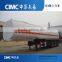 CIMC ISO Standard 3 Axle 50000L Steel Fuel Tanker Semi Trailer Capacity 40 Ton